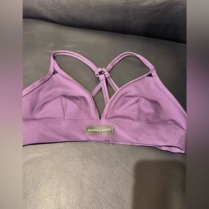 Super cute purple workout set